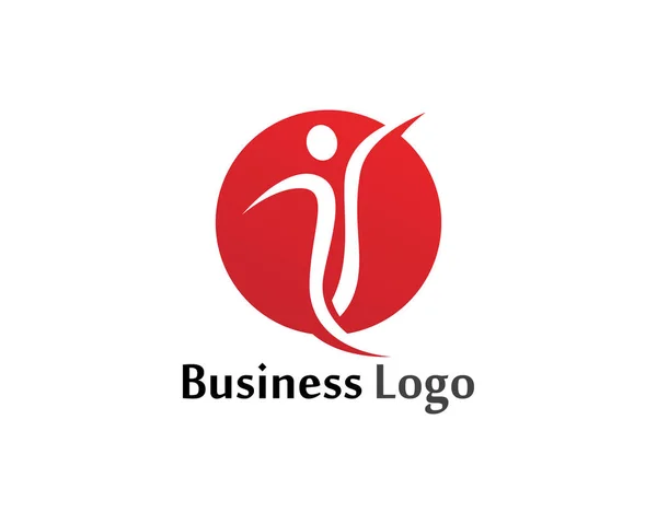 Здоров Логотип Шаблон Векторні Значки Програми — стоковий вектор