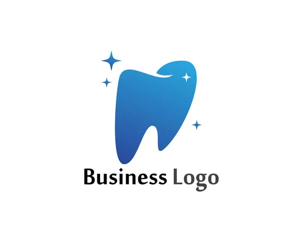 Diş Bakımı Logo Sembolleri Vektör Şablonu — Stok Vektör