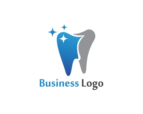 Dental Care Logo Symbols Vector Template — Stock Vector
