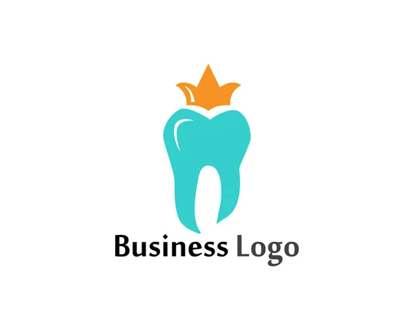 Diş Bakımı Logo Sembolleri Vektör Şablonu — Stok Vektör