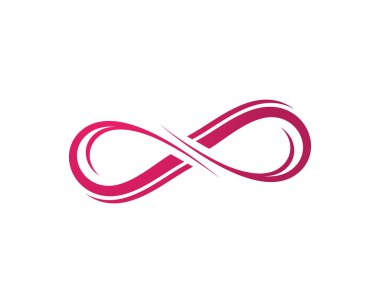 Infinity logo ve şablon simgeler vektör
