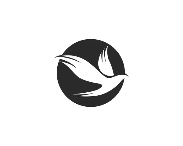 Bird Logo Template Vector Illustration — Stock Vector