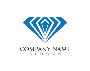 Elmas Logo Templatediamond Logo şablonu