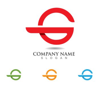 G harfleri logo ve semboller şablon simgeleri