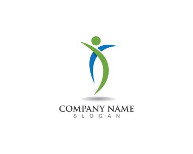 Sağlık başarısı insanlar logoyu ve sembolleri önemser