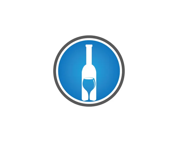 Drink Care Logo Symbols — Stock Vector