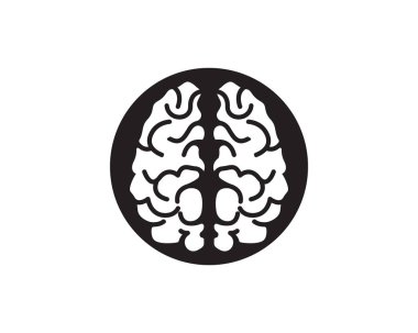 Beyin Logo şablonu ve simgeleri simgeleri ap