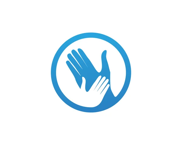 Symbole Anf Logo Strony Pomocy — Wektor stockowy