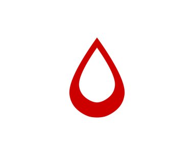 Kan vektör simgeler logo şablonu