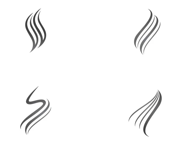 Hair Vector Icon Logo Template — Stock Vector