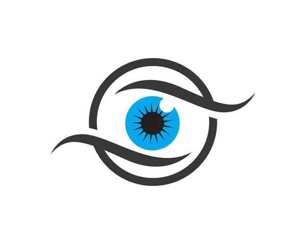 Projeto Logotipo Vetor Eye Care —  Vetores de Stock