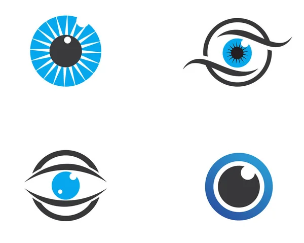 Conception Logo Vectoriel Eye Care — Image vectorielle