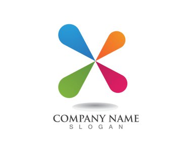 girdap daire ve sembolleri şablon simgeler 