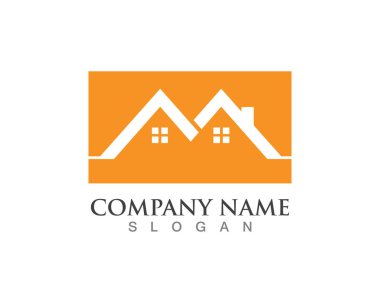 Emlak, Emlak ve inşaat Logo iş kurumsal simgesi için