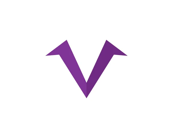 Letras Logotipo Negócio Símbolos Modelo — Vetor de Stock