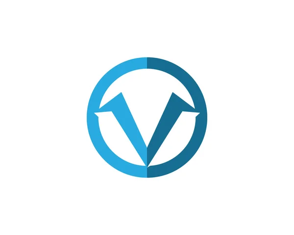 Bokstäver Business Logotyp Och Symboler Templat — Stock vektor