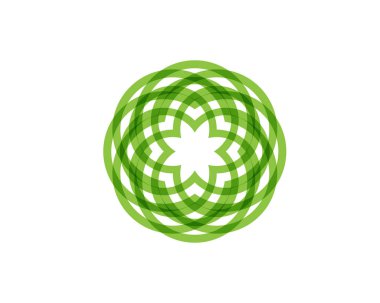 Daire logo sembolleri vektör