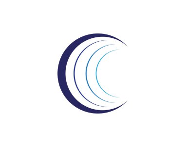 Wire World Logo Şablonu vektör çizimi