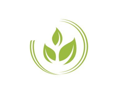 Tarım iş logo benzersiz yeşil vektör görüntü