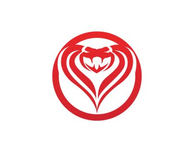 engerek yılanı logo tasarım öğesi tehlike yılan simgesi. Viper sembolü