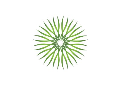 yeşil yaprak ekoloji doğa vektör ICO