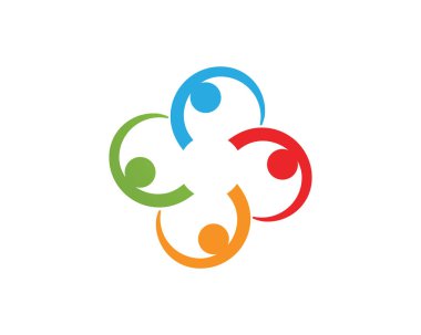 Grup topluluk takım insanlar logo ve sembolleri 