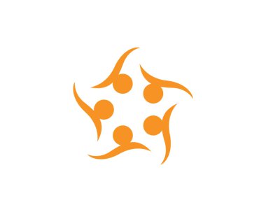 Topluluk insanlar grup logosu ve sembolleri 