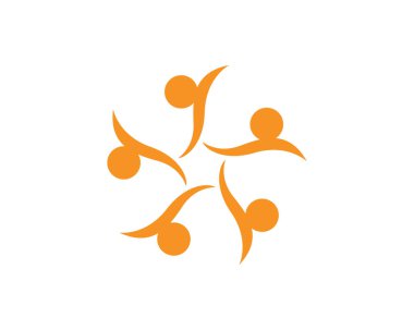Topluluk insanlar grup logosu ve sembolleri 