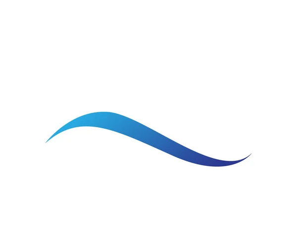 Логотип Символы Wave Beach Sun — стоковый вектор