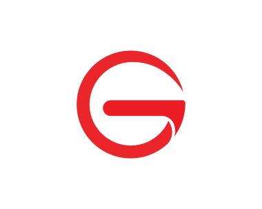 G harfleri ve sembolleri şablon simgeler