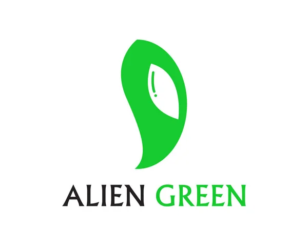 Alien face icon vector logo and symbols template