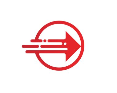 Daha hızlı Logo ve sembolleri şablon simgesi illüstrasyon tasarım vektör