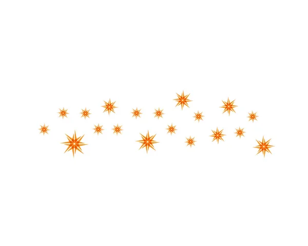 Star Logo Template Vector Illustration Desig — Stock Vector