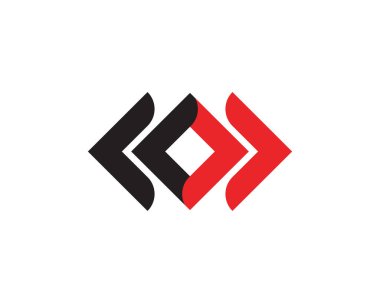 Finans logo sembolleri vektör kavramı illustratio