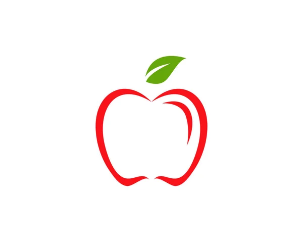 Iconos Apple Vector Ilustración — Vector de stock