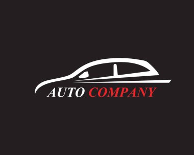 Oto araba Logo Templat