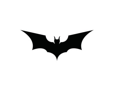 Yarasa logo şablonu simgeler