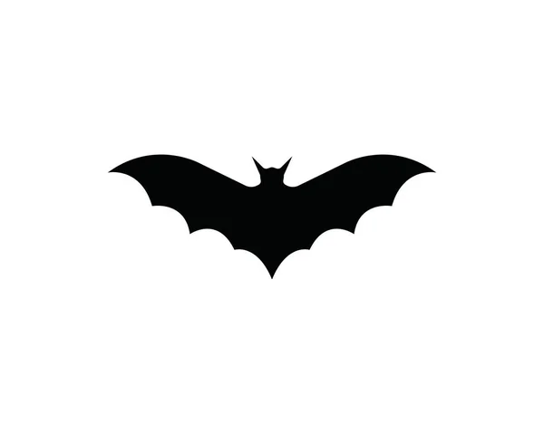 Ícones Modelo Logotipo Morcego — Vetor de Stock