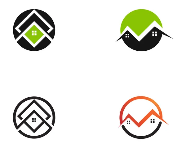 Αρχική Λογότυπο Και Σύμβολα — Διανυσματικό Αρχείο