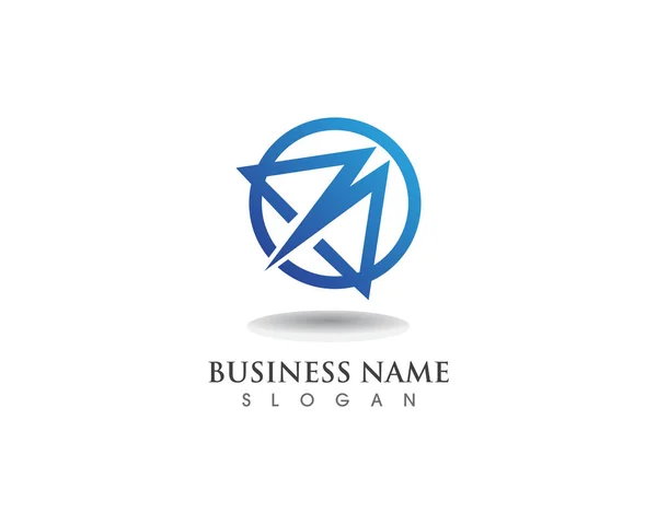 Ich Bin Logo Business Vektor — Stockvektor