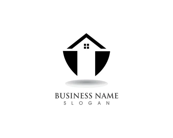 Huis Logo Symbolen Vector — Stockvector