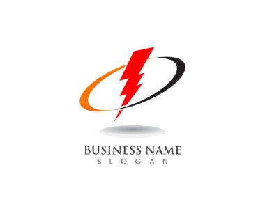 lightning thunderbolt electricity vector logo  clipart