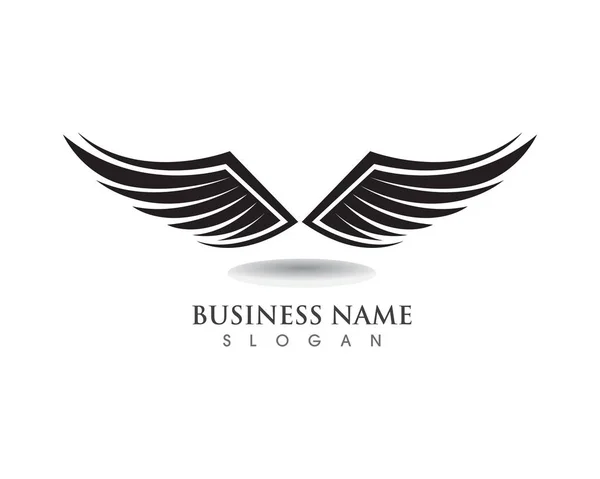 Eagle Asa Falcão Logotipo Símbolos —  Vetores de Stock