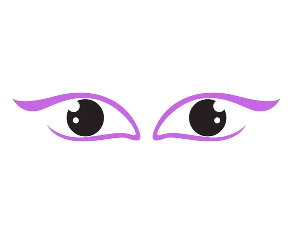 Eyes Care Health Logo Symbols Vector — Stock Vector