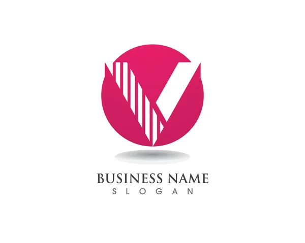 Logo Lettera Commerciale — Vettoriale Stock
