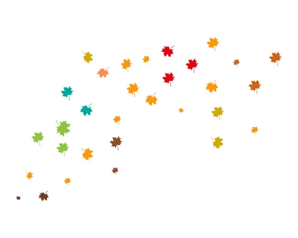 Automne Ilustration Vectorielle Des Feuilles — Image vectorielle