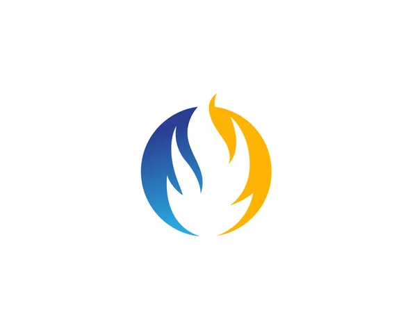 Вектор Шаблону Пожежного Логотипу — стоковий вектор
