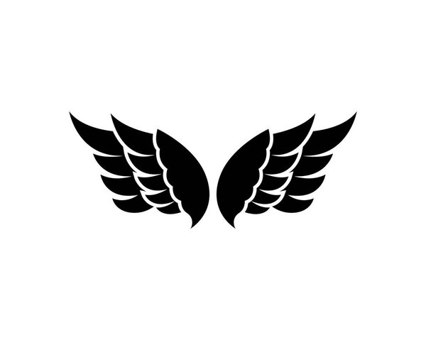 Wing Bird Logo Template