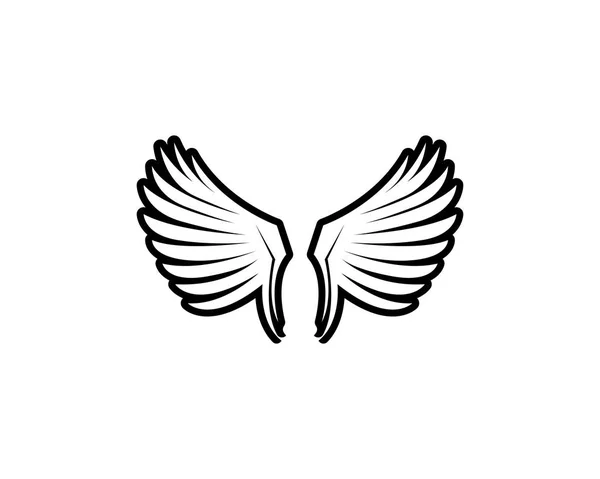 Шаблон Логотипа Wing Bird — стоковый вектор