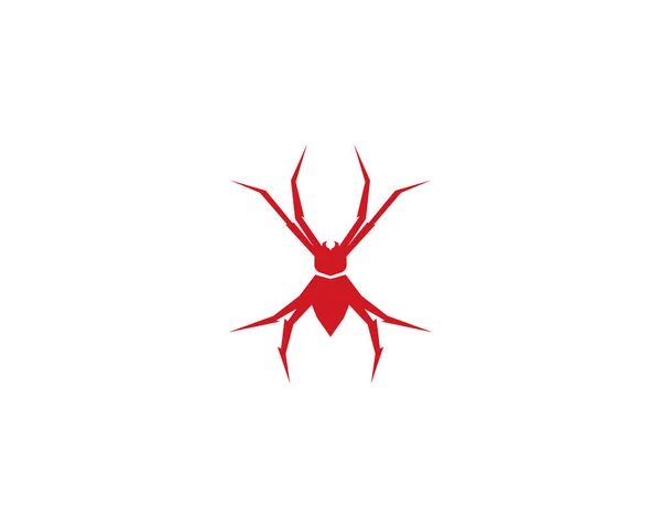 Spider Logo Vectorillustratie — Stockvector